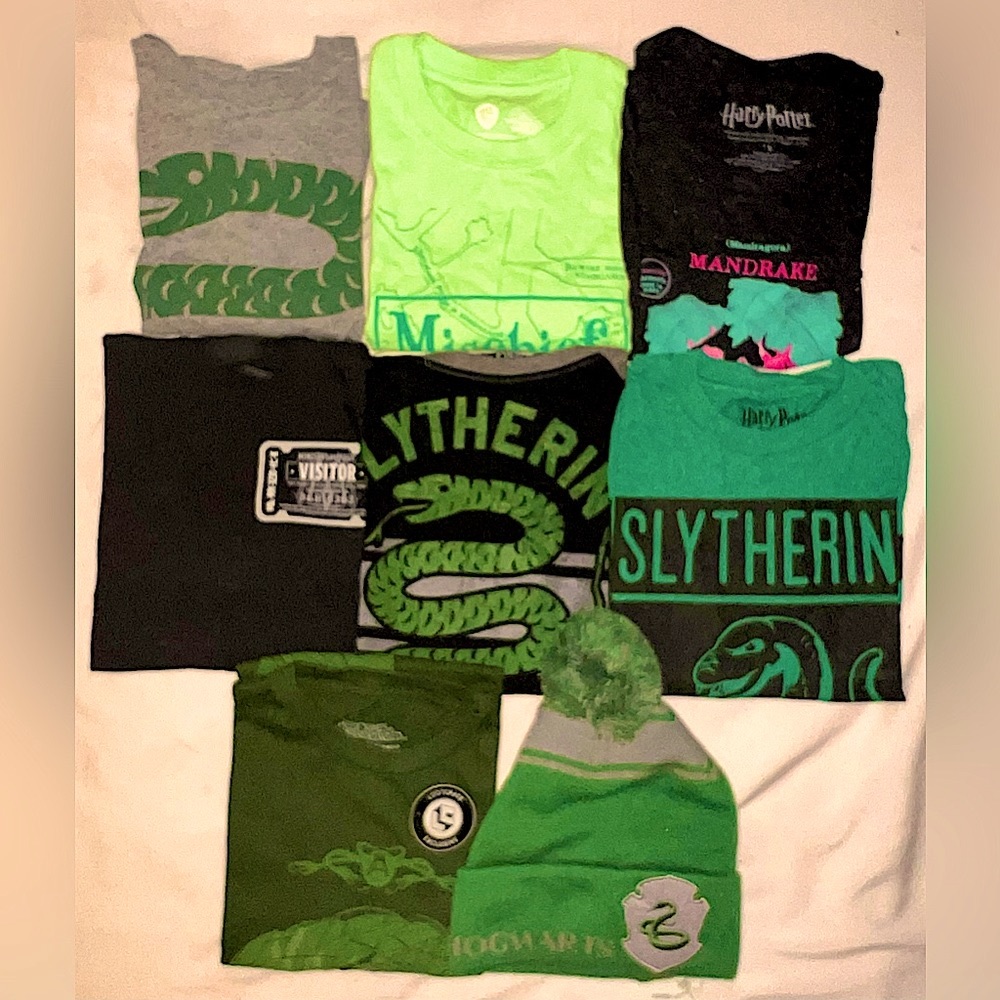 NWT - LIMITED EDITION HARRY POTTER SHIRTS & HAT BUNDLE!! Lootcrate members only!